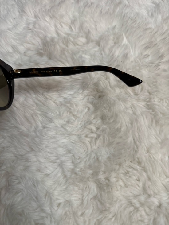 Gucci Dark Brown Cat Eye Sunglasses